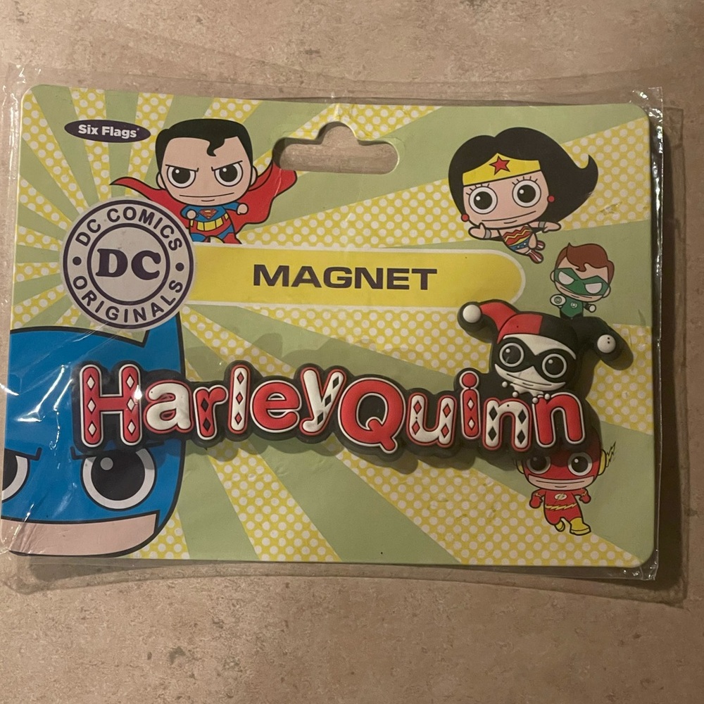 Harley Quinn Magnet Vintage - Picture 3 of 5